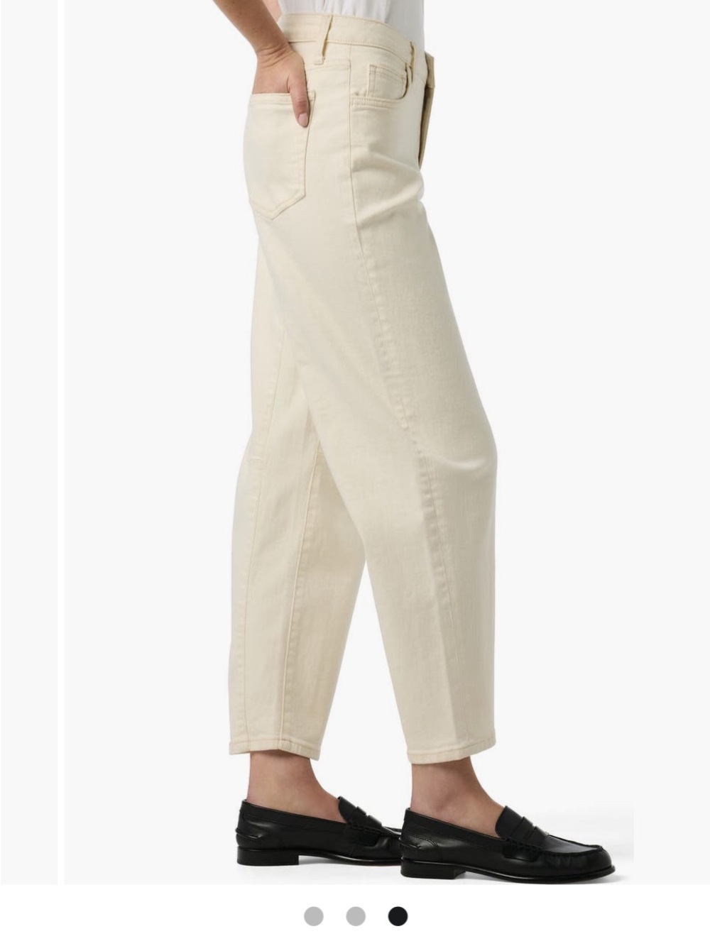 Joe’s barrel leg jeans